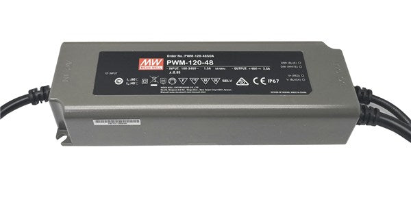 PWM-120-48 - PSU LED 48V 120W 2.5A MW PWM-120-48