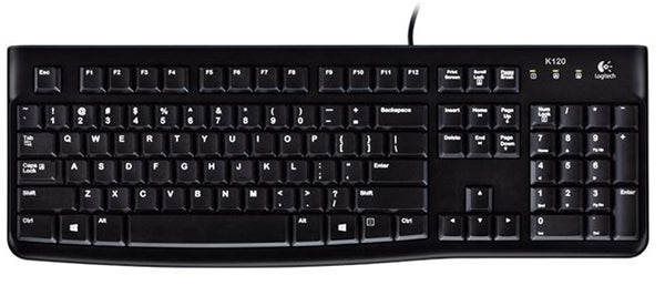logitech k120 usb keyboard tech supply shed