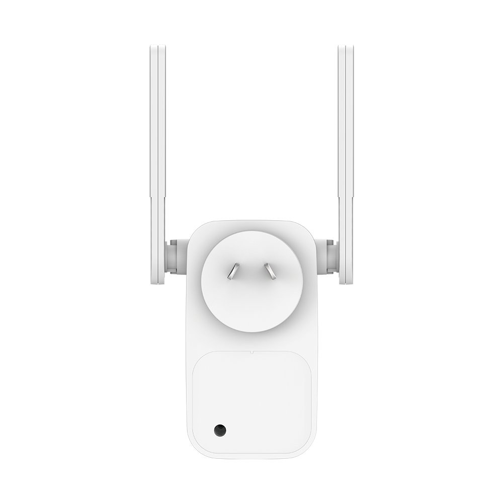 D-Link AC1200 mesh Wi‑Fi range extender with plug-style power, dual antennas