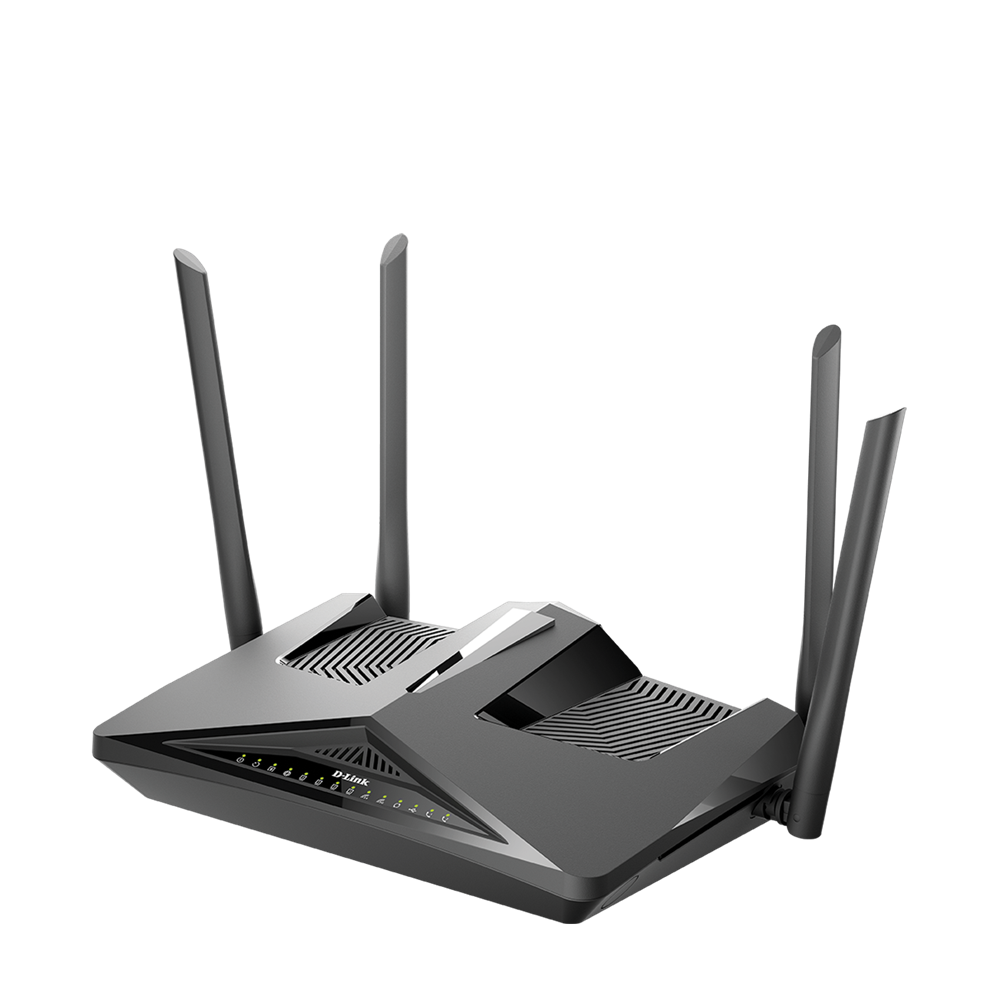 D-Link DSL-X1852E AX1800 Wi-Fi 6 VDSL2 /ADSL2+ Modem Router with VoIP