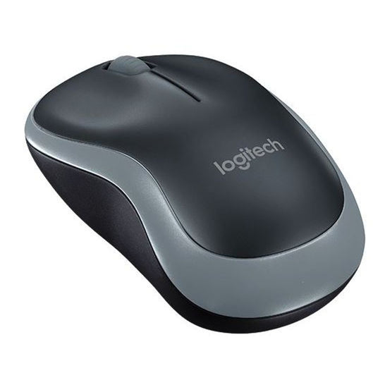 logitech m185 usb wireless compact mouse - grey tech supply shed