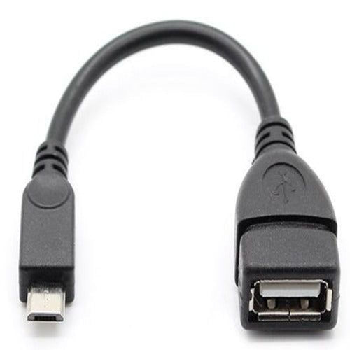 digitus micro usb 2.0 type b (m) to usb type a (f) adapter cable tech supply shed