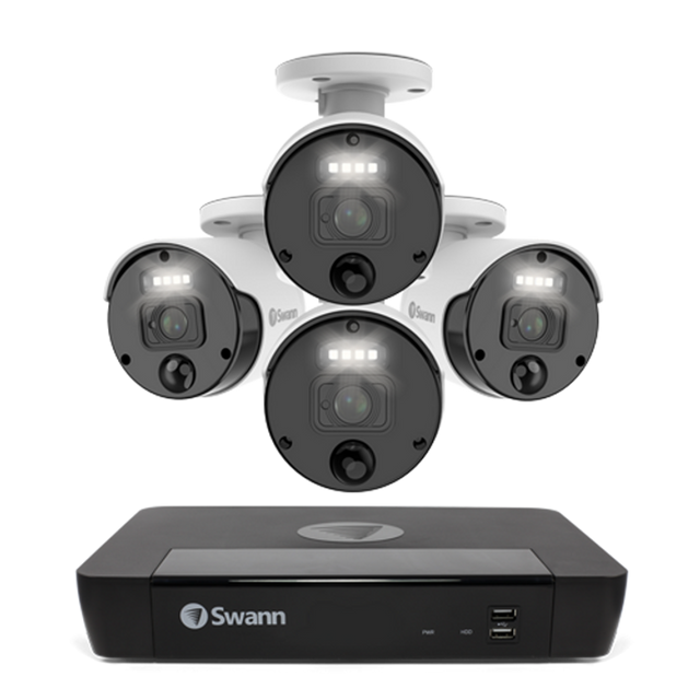 Swann SWNVK-876804-AU Master-Series 4K HD 4 Camera 8 Channel NVR Security System