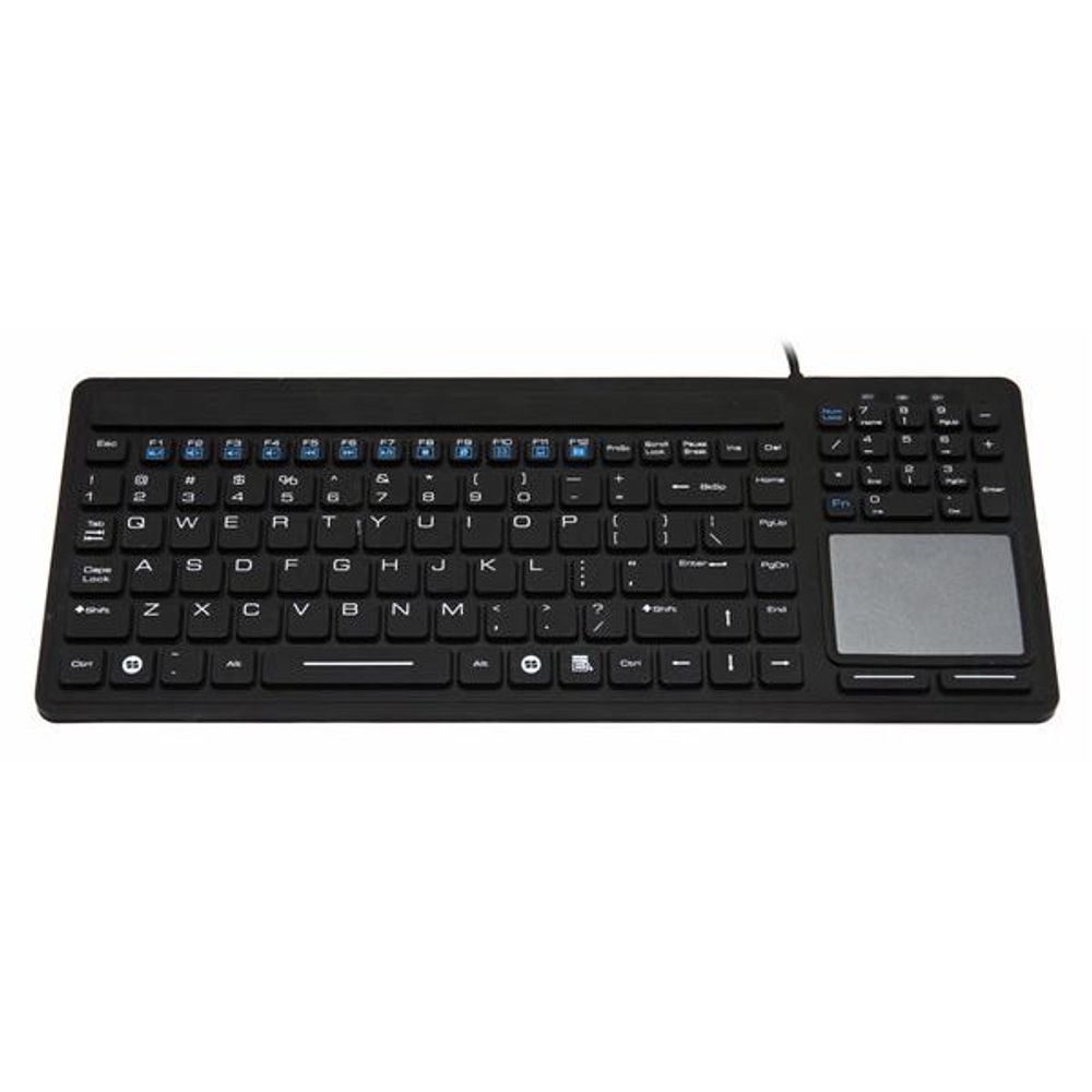 Inputel SK308 Silicone Keyboard + Trackpad IP68 - USB