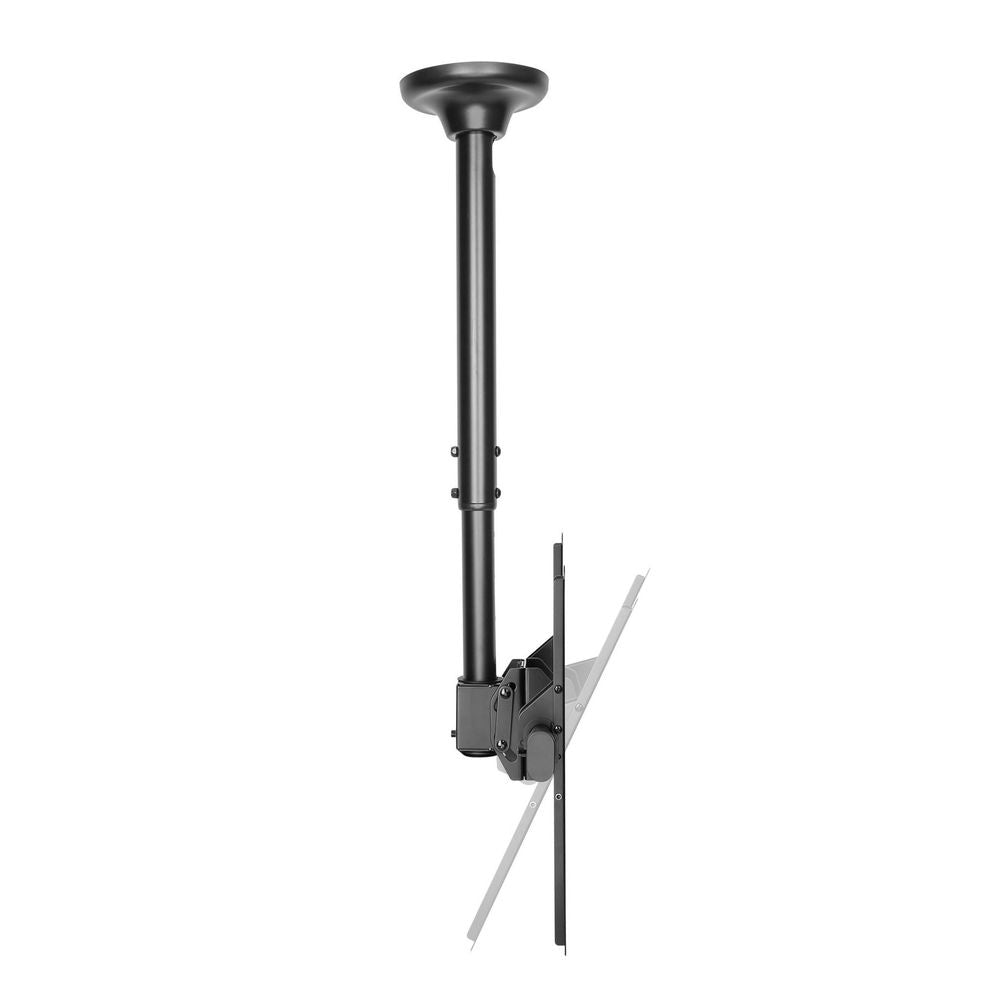 BRATECK 32''-55'' Telescopic full- motion ceiling mount. Max load: 50Kgs. VESA support up to 400x400