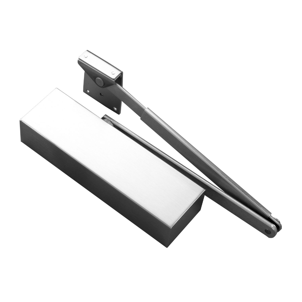 Briton BNT-BNT-1120B-T-SE - 1120 Series surface mounted door closer 2-4 strength- track - Tech Supply Shed