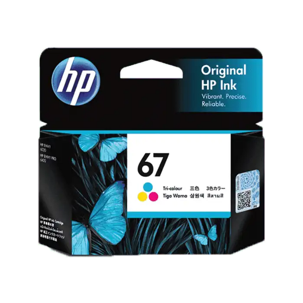 HP 67 Tri-Colour Ink Cartridge