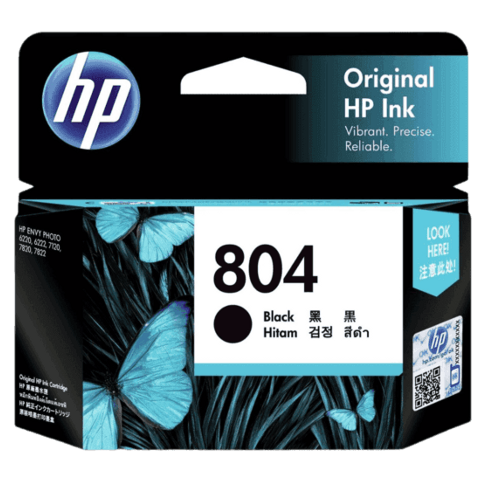 HP 804 Black Ink Cartridge