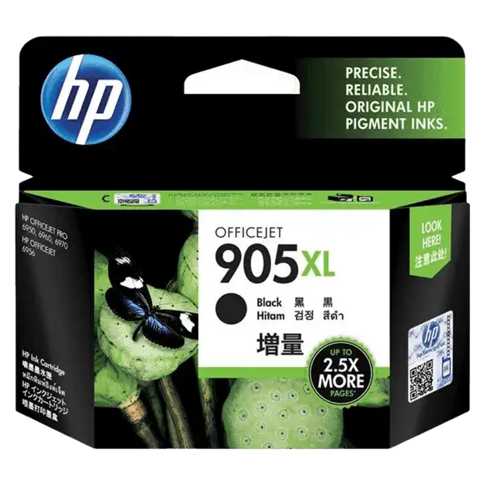 HP 905XL High Yield Ink Cartridges Black