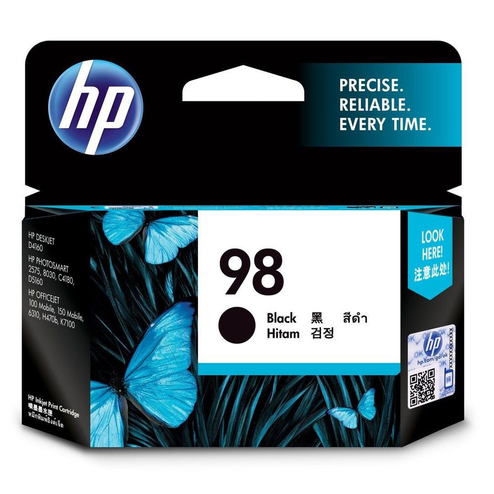 HP 98 Black Ink Cartridge