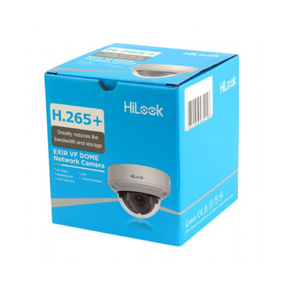 HiLook IPC-D650H-Z - 5MP PoE IP IR (30m) WDR dome with 2.8-12mm motorized zoom lens - Tech Supply Shed
