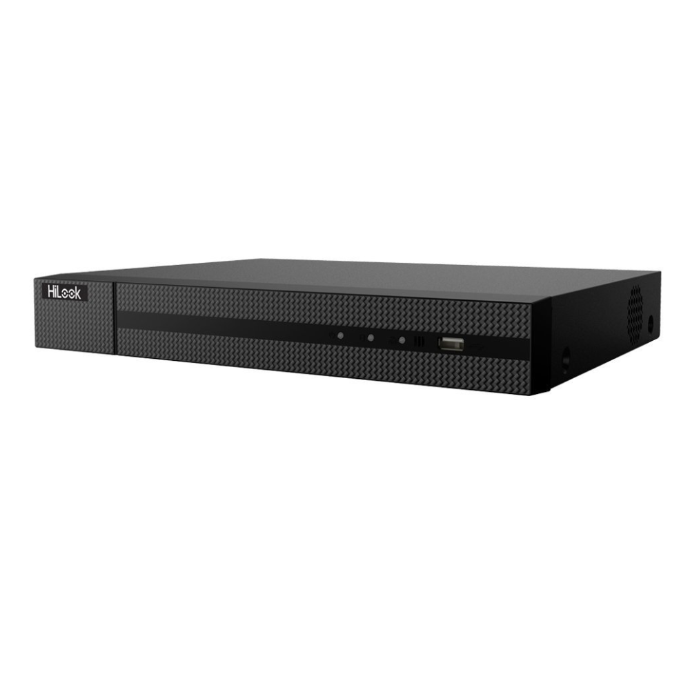 HiLook NVR-104MH-C/4P-2TB - 4K 1U 4-CH 4x PoE Network Video Recorder with 2TB HDD - Tech Supply Shed
