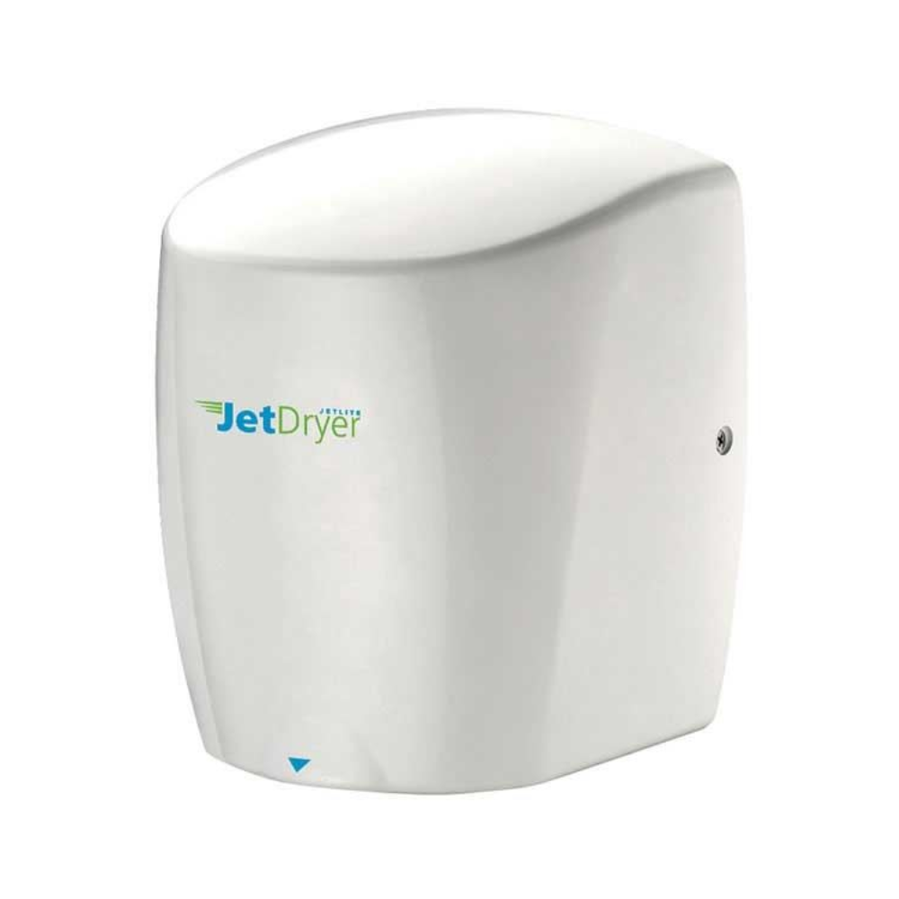 JETDRYER JDLITE-W - ECO 900W Hygienic Hand Dryer With Hands-Free Auto-Sensing