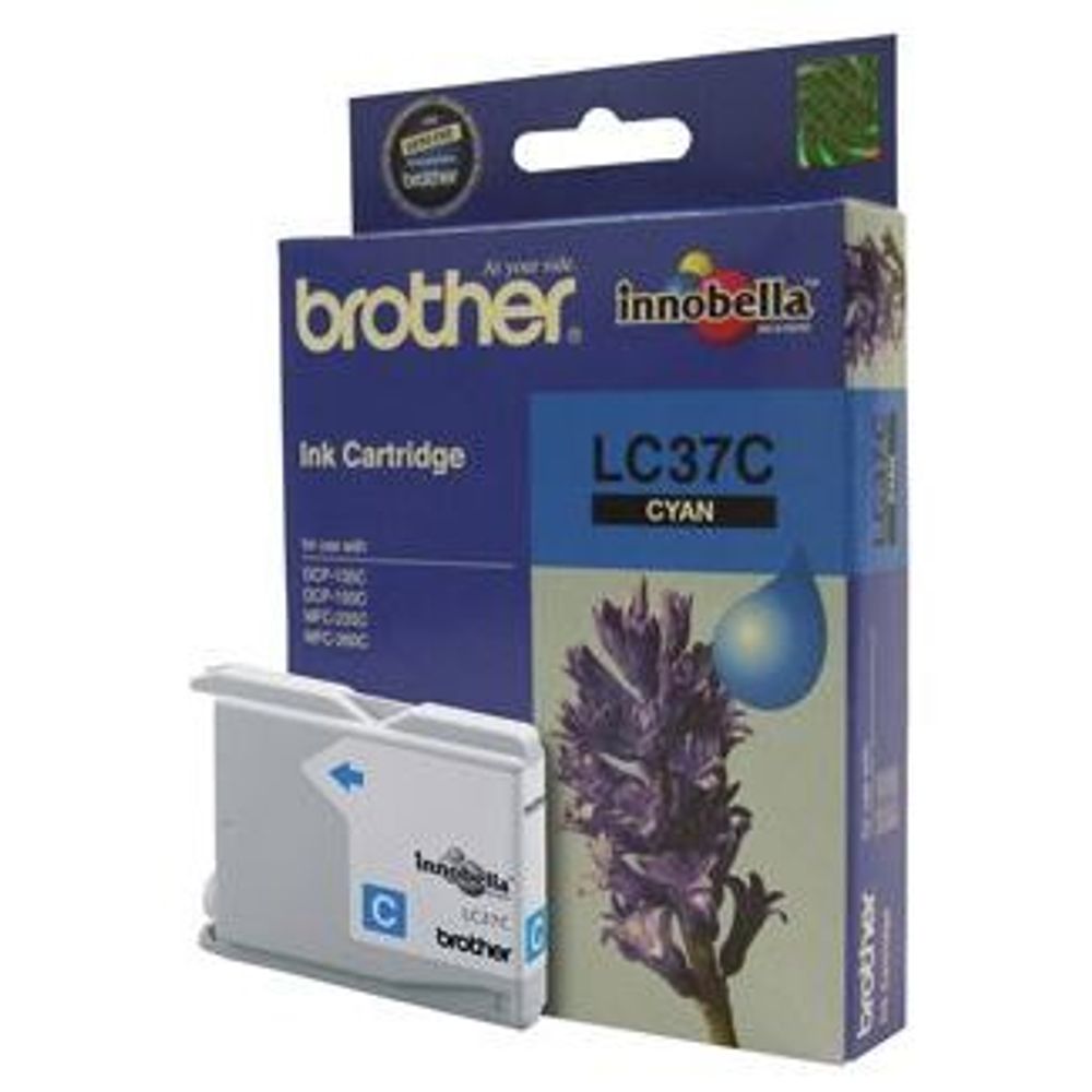 Brother LC37 Ink Cartridges Cyan