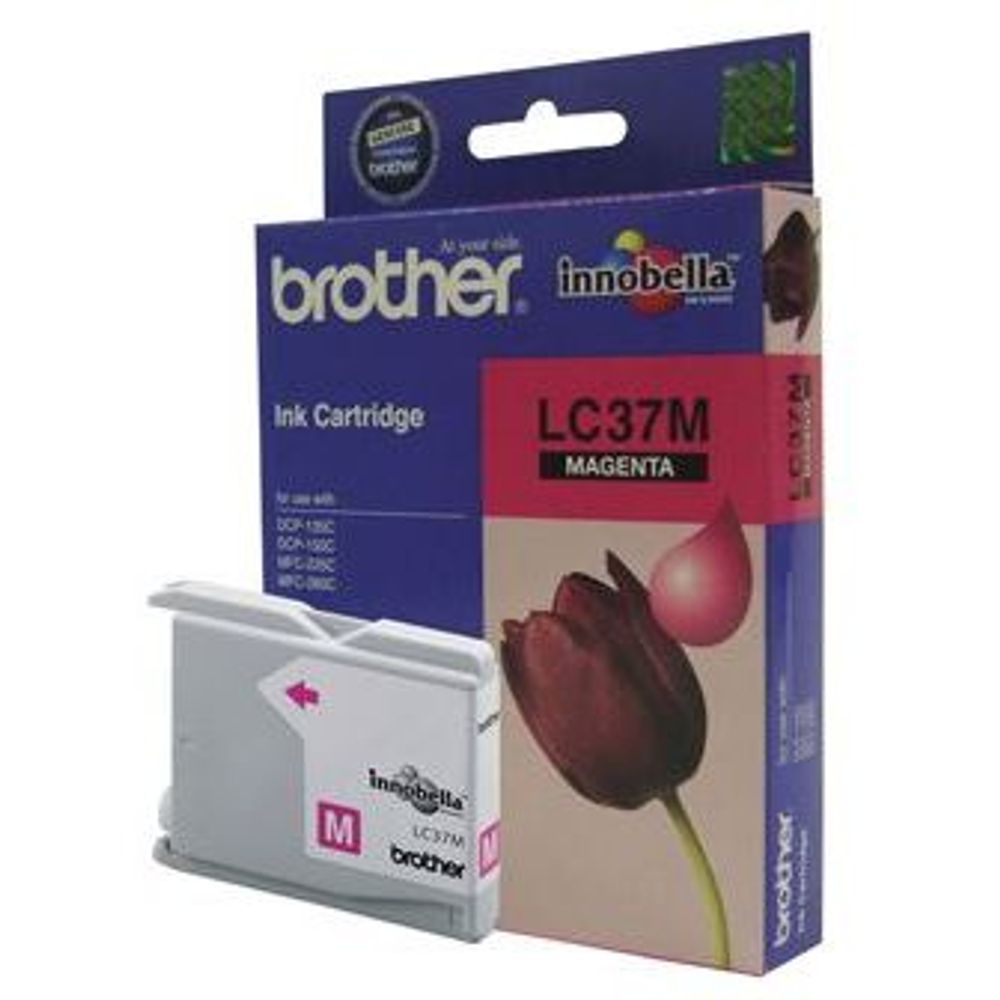 Brother LC37 Ink Cartridges Magenta