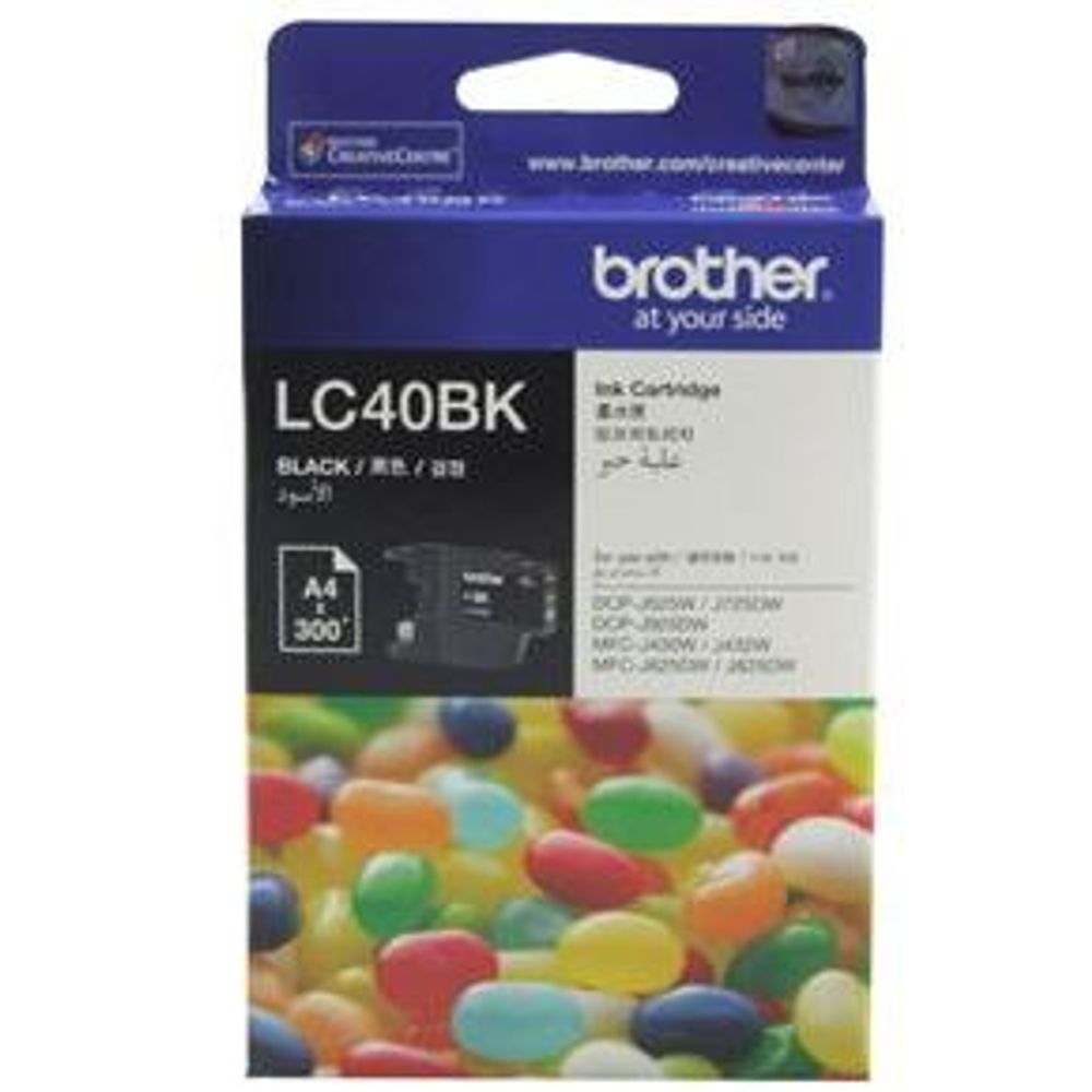 Brother LC40 Ink Cartridges Black