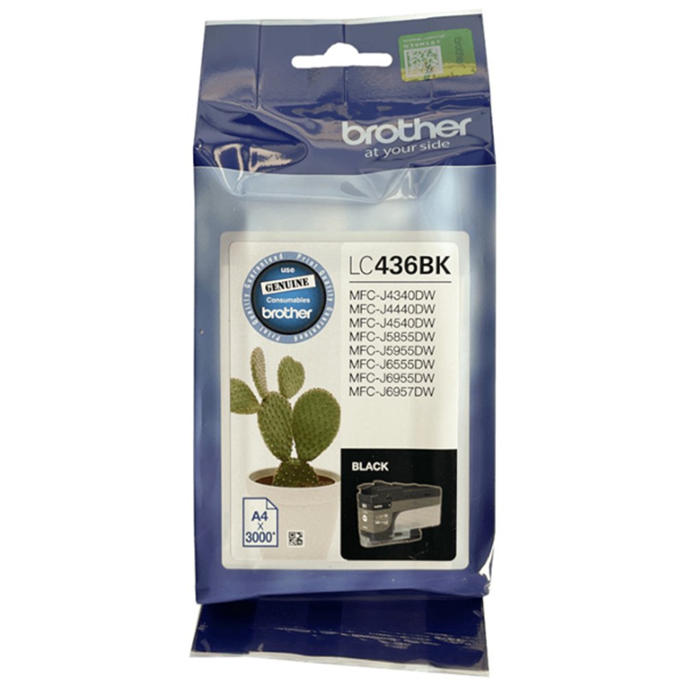 Brother LC436 Ink Cartridges Black