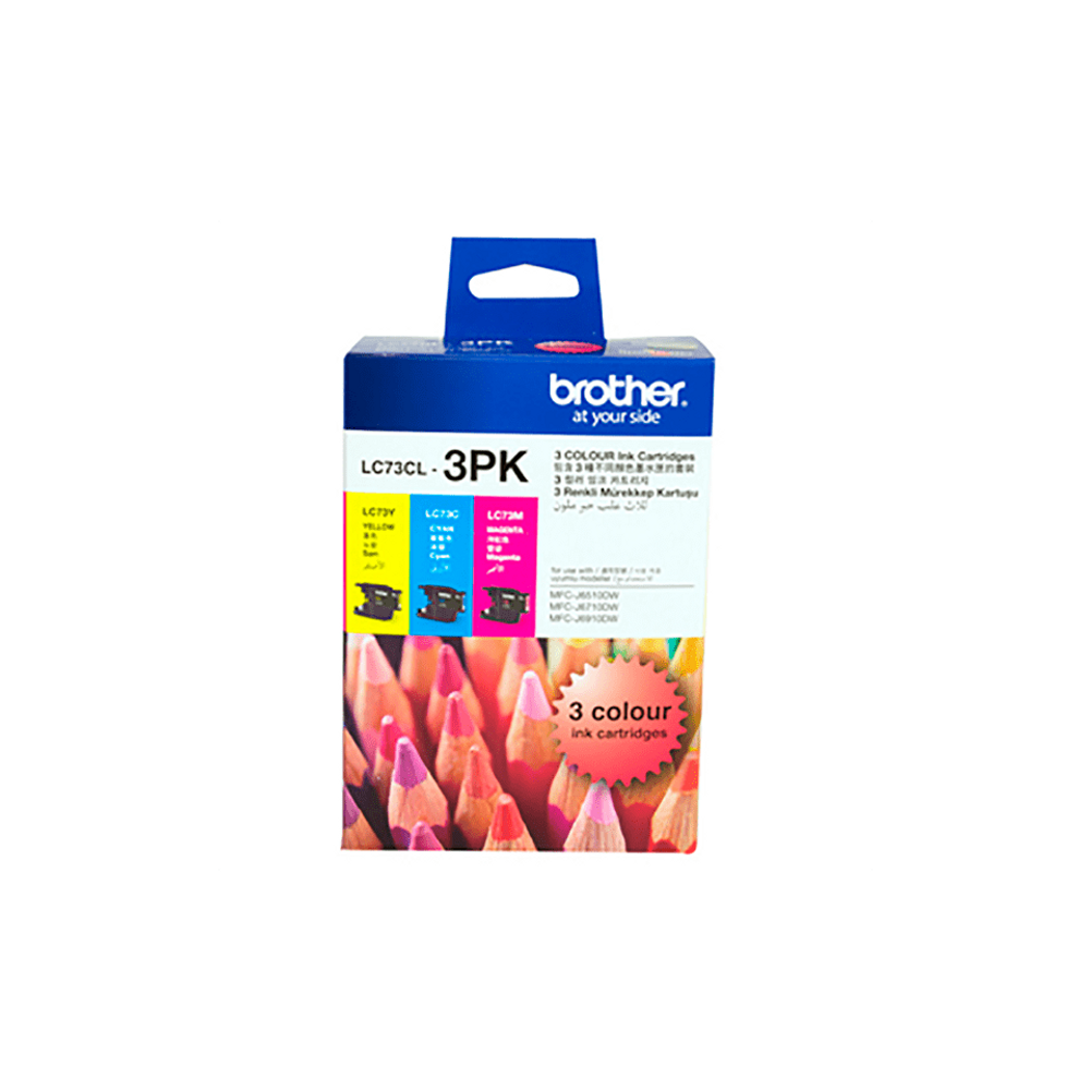 Brother LC73CL3PK Colour Ink Cartridge Triple Pack