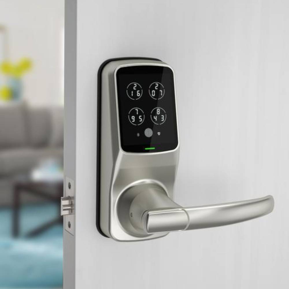 Lockly PGD628F VB - Lockly Secure Plus Latch Lock, Fingerprint, BT, Passcode Patent VB