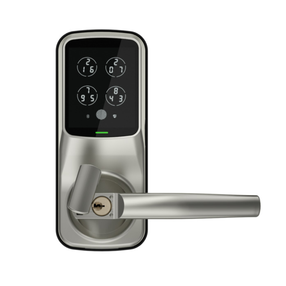 Lockly PGD628F SN - Lockly Secure Plus Latch Lock, Fingerprint, BT, Passcode Patent SN - Tech Supply Shed