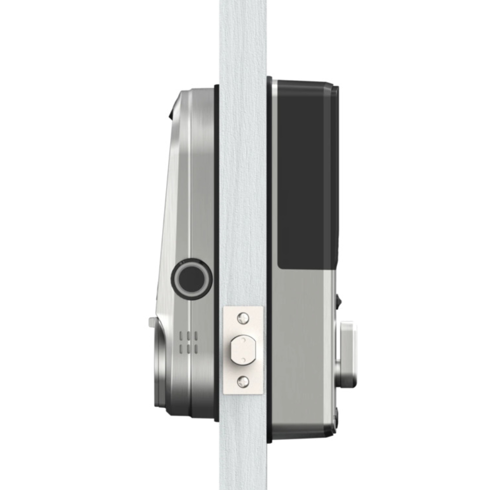Lockly PGD798 SN - Vision Smart Deadbolt Lock + Video Doorbell - Saturn Nickel