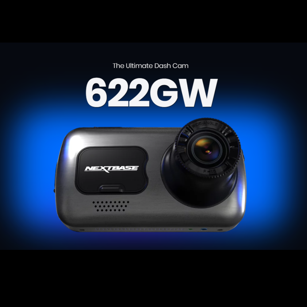 NEXTBASE 622GW Dash Cam 4K HD resolution 30FPS  3in high resolution IPS touch screen
