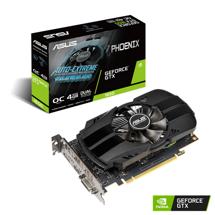 ASUS Phoenix GeForce GTX 1650 OC 4GB GDDR5 Graphics Card