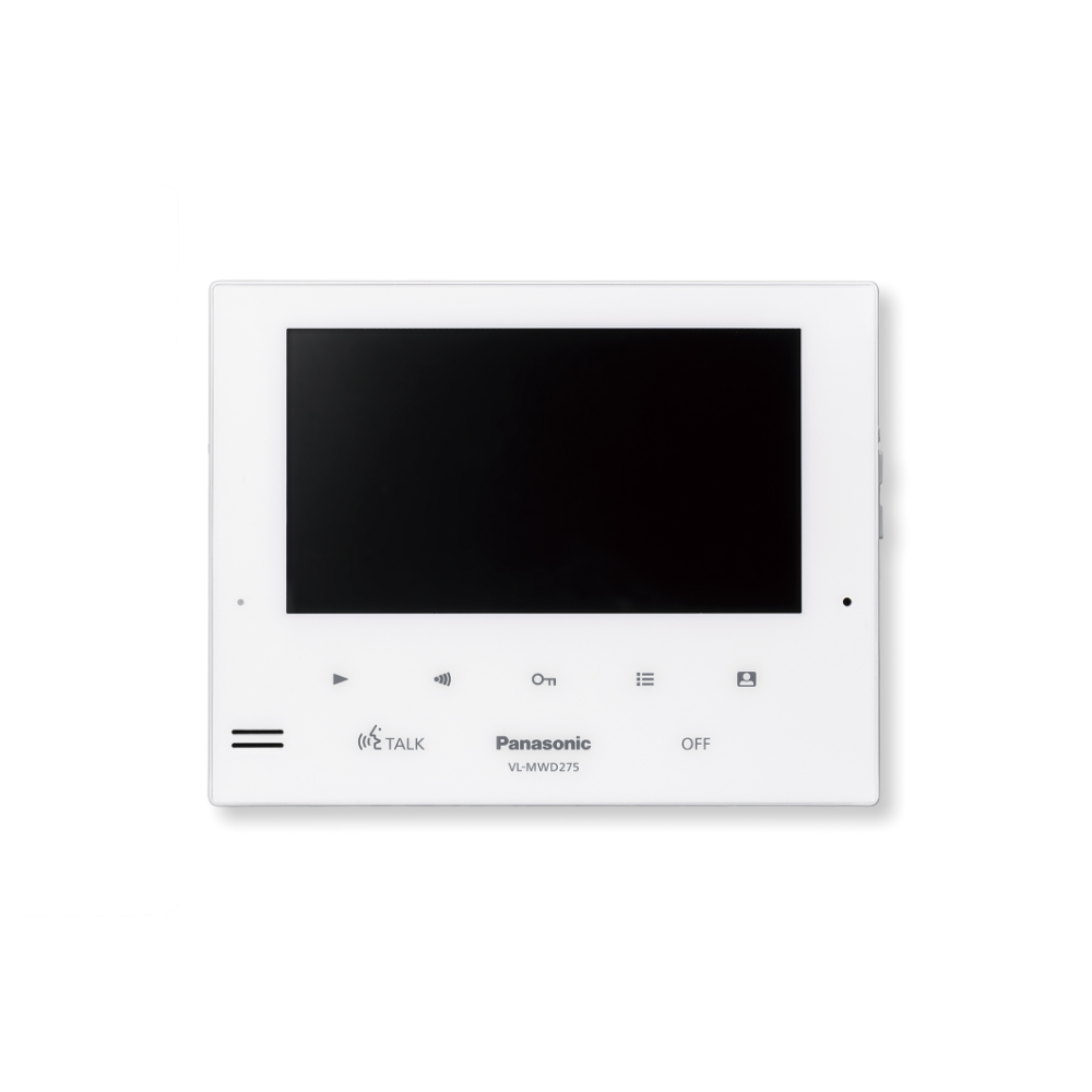 Panasonic VL-MWD275AZ Intercom 7" Video White Extension Monitor - Tech Supply Shed