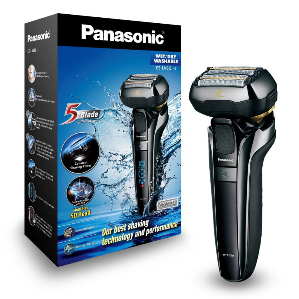Panasonic ES-LV6Q-S841 Multi-Flex 3D Head 5 Blade Linear Power Shaver