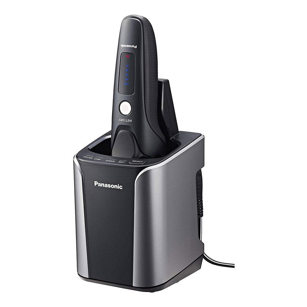 Panasonic ES-LV97-K841 5 Blade Linear Power Shaver with Cleaning Base
