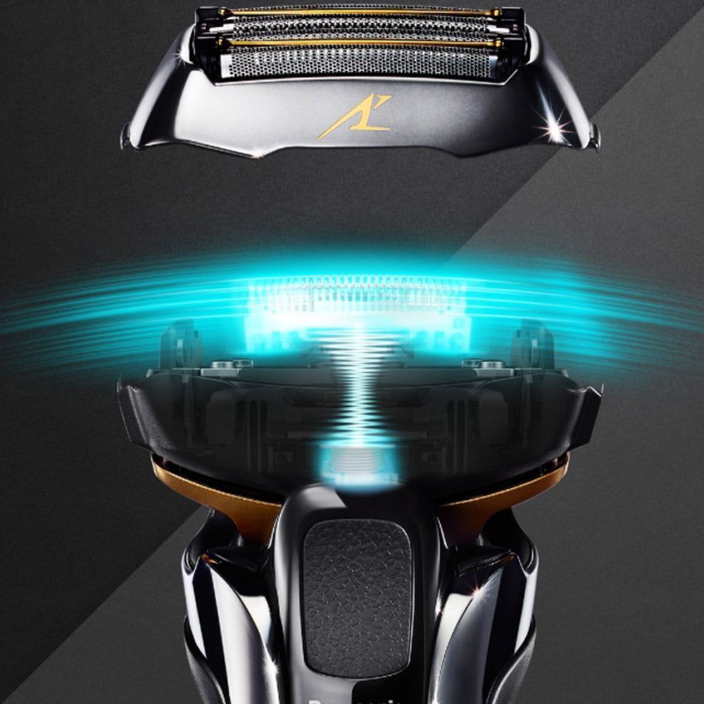 Panasonic ES-LV9Q-S841 5 Blade Linear Power Shaver with Cleaning Base