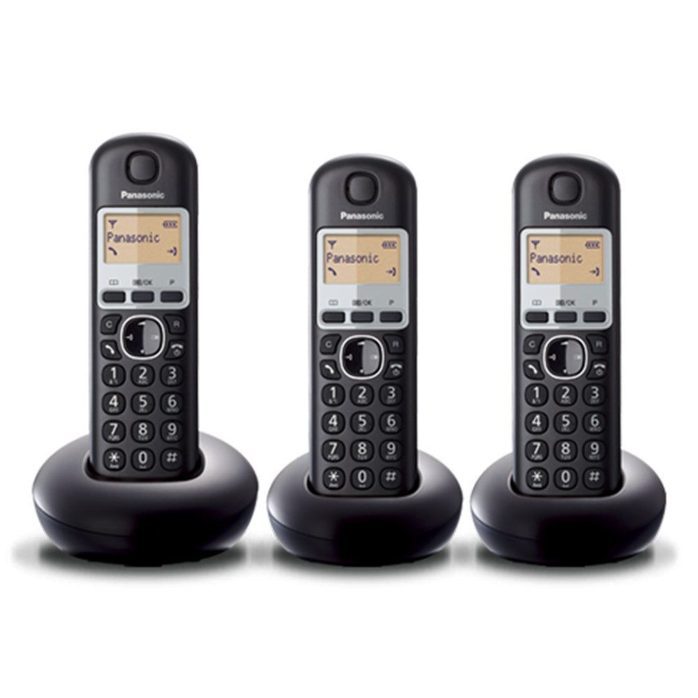 Panasonic KX-TGB213NZB 1.8 GHz Cordless Telephone Twin Pack
