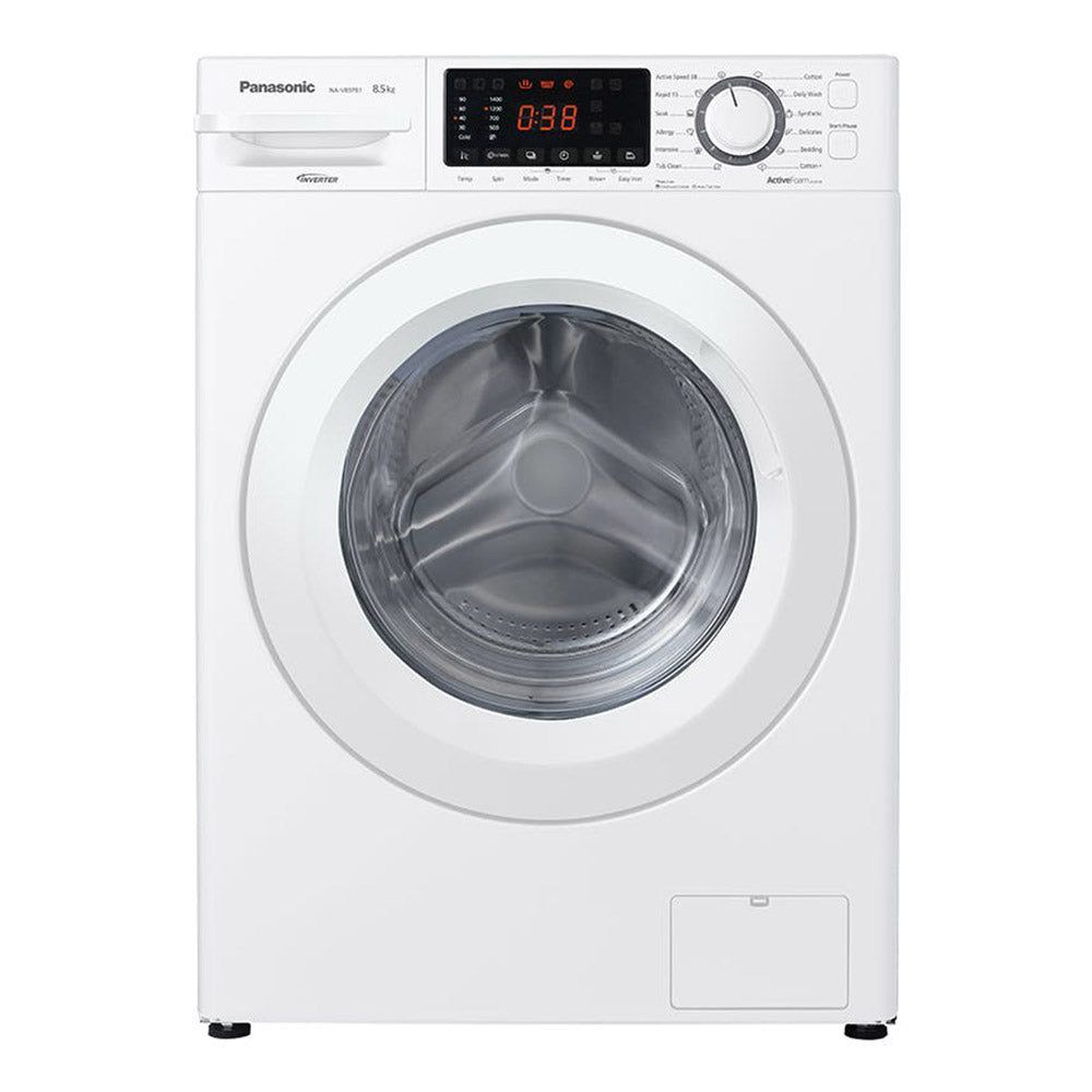 Panasonic NA-V85FB1WA2 8.5Kg White Front Load Washing Machine