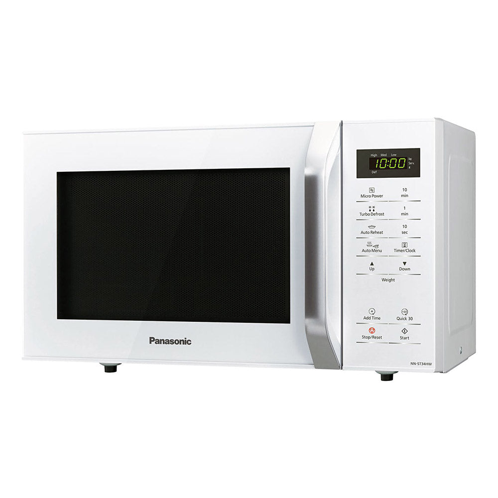 Panasonic NN-ST34HWQPQ 25 Litre 800 Watts Microwave Oven White