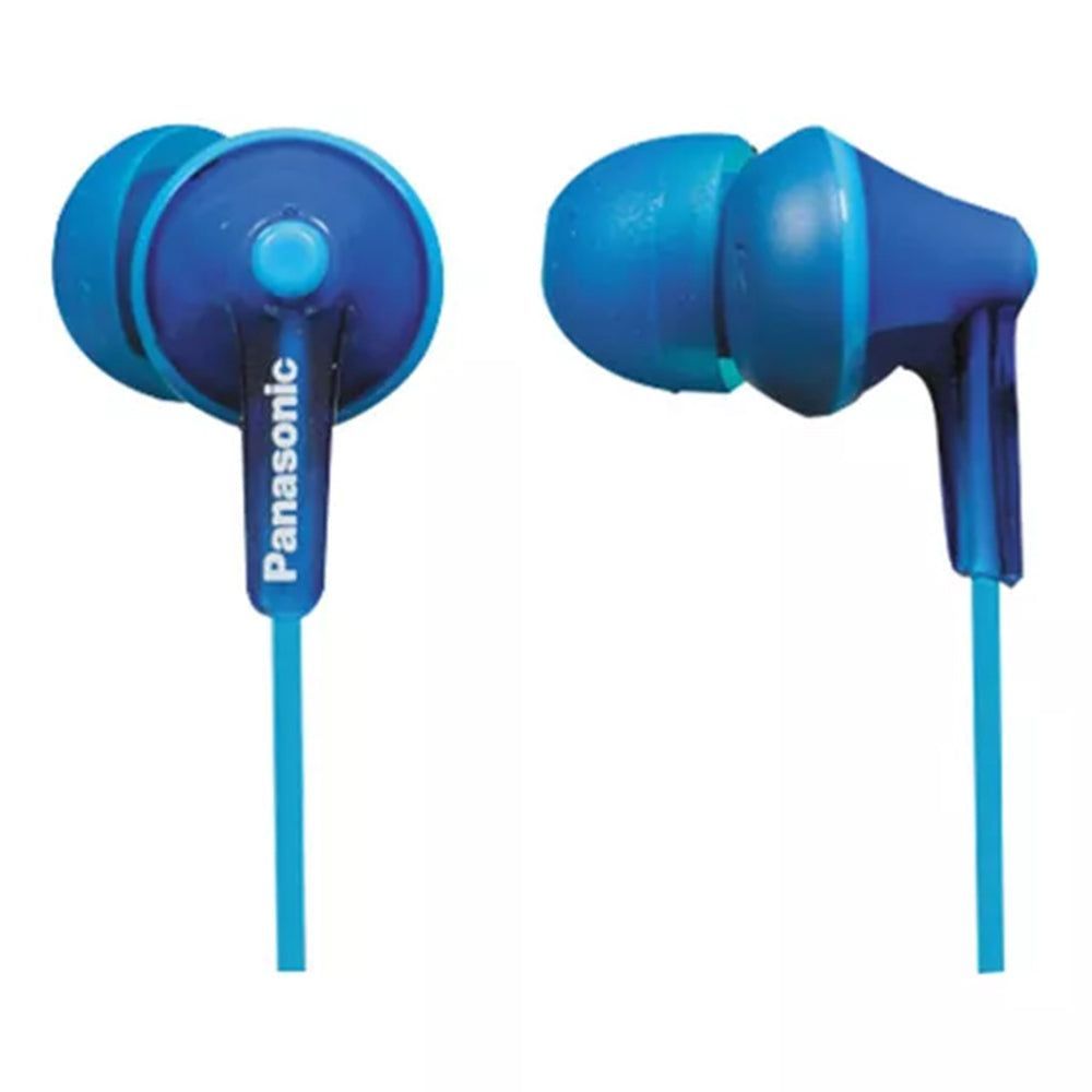 Panasonic RP-HJE125E Ergofit In-Ear Inside Headphones Blue