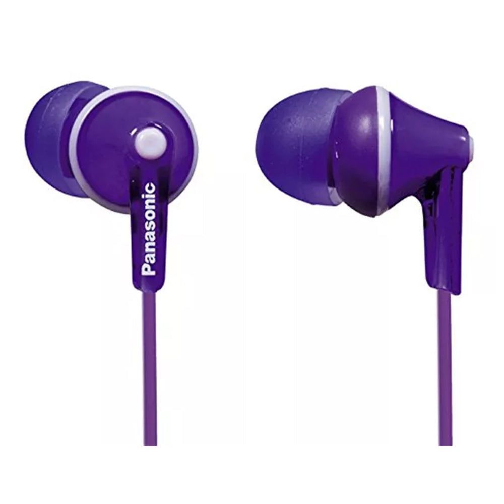 Panasonic RP-HJE125E Ergofit In-Ear Inside Headphones Violet