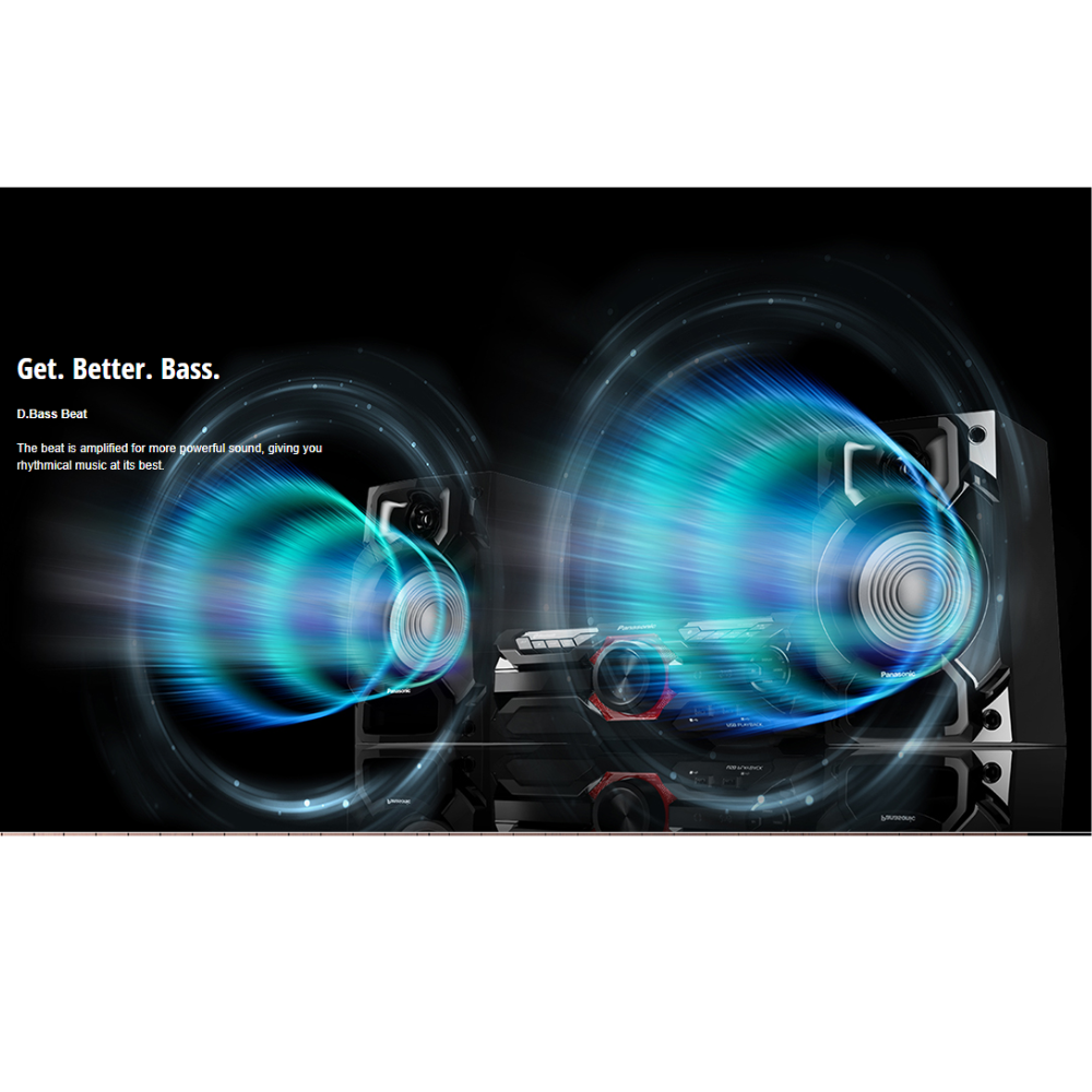 Panasonic SC-AKX320GNK 450W Bluetooth Wireless Mini System