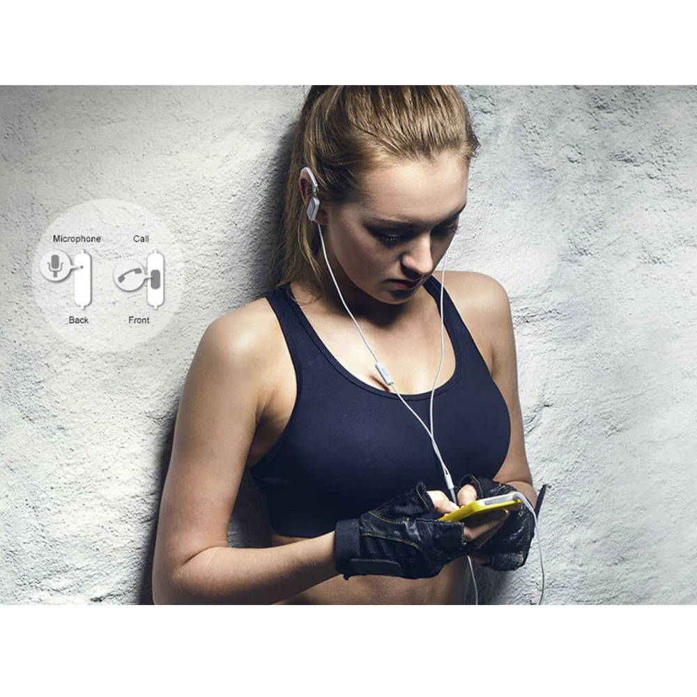 Panasonic RP-HS35ME Ergonomic Water and Sweat Resistant Sports Clip Earphones