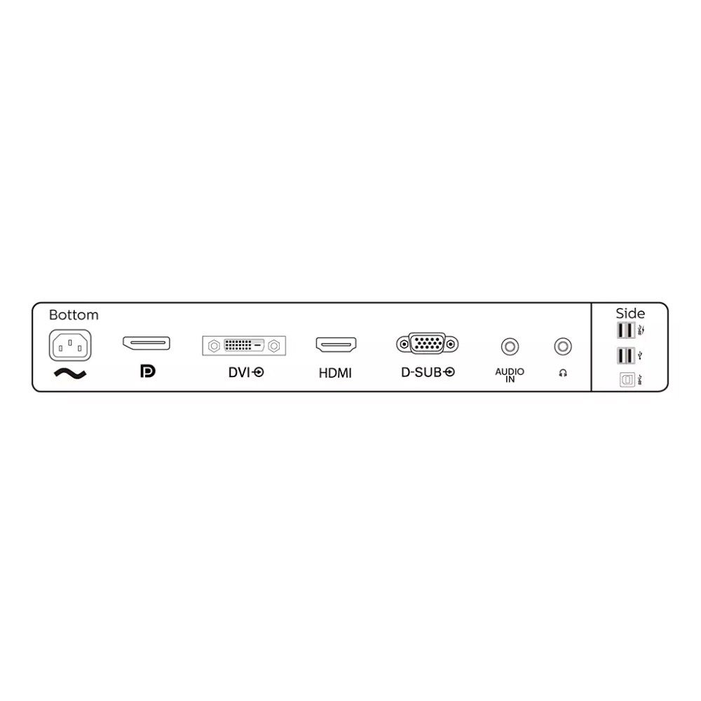 Philips 241B8QJEB/75 24" Full HD Business Monitor, IPS Panel, 1920x1080, Height & Pivot Adjustable