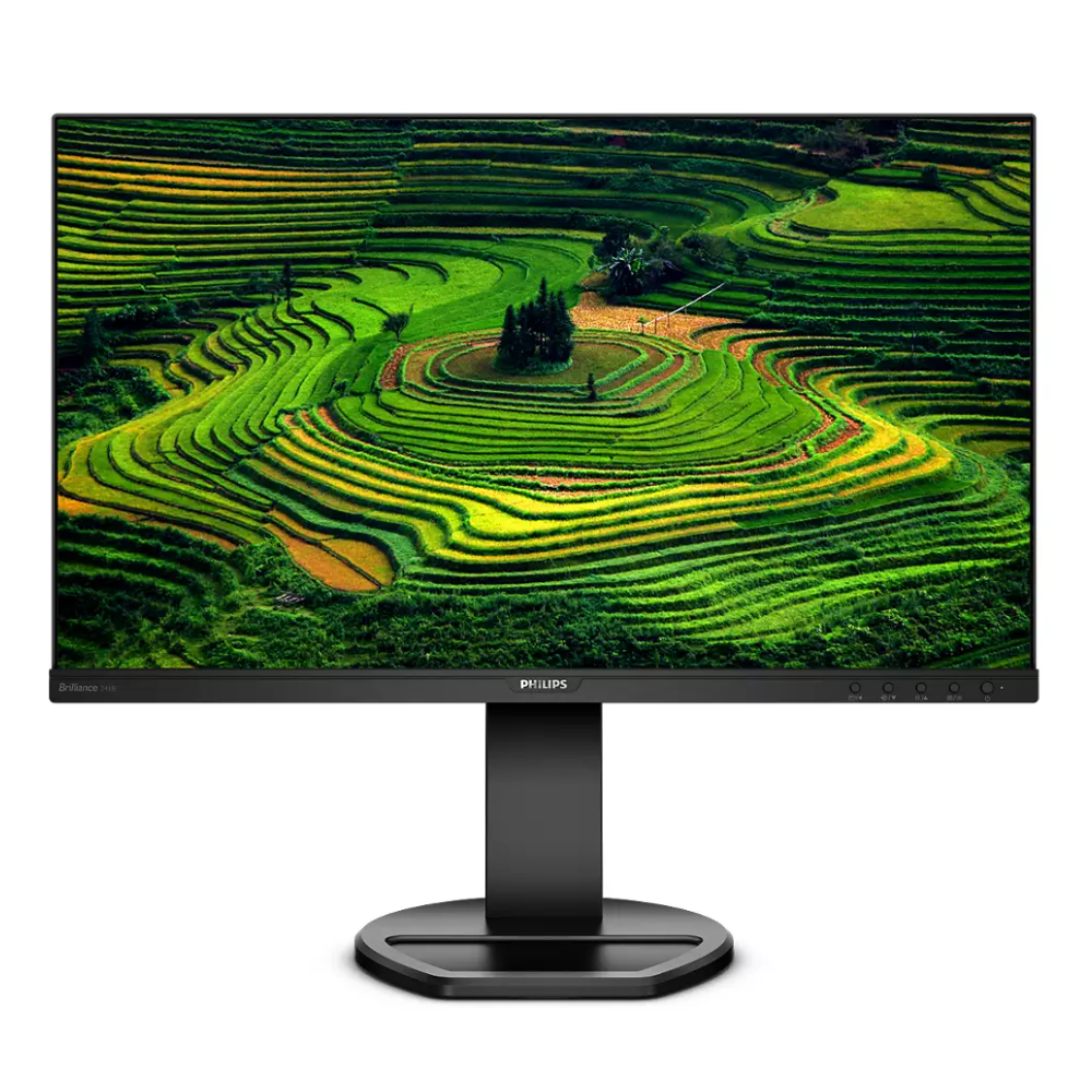 Philips 241B8QJEB/75 24" Full HD Business Monitor, IPS Panel, 1920x1080, Height & Pivot Adjustable
