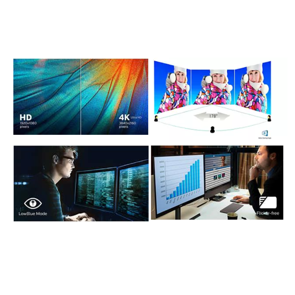 Philips 328B1/75 32" 4K UHD Business Monitor - 3840X2160 - Height & Pivot Adjustable