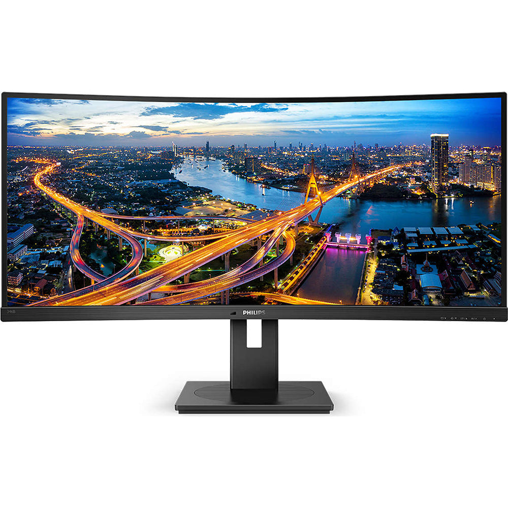 Philips 346B1C/75 34" Ultrawide LCD Curved USB-C Docking Monitor - Tech Supply Shed