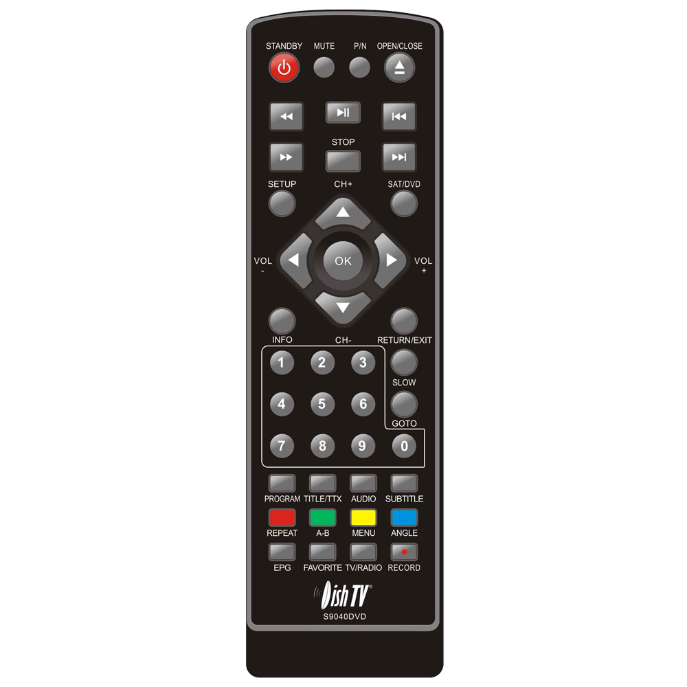 Remote Control For Dish TV S9040DVD