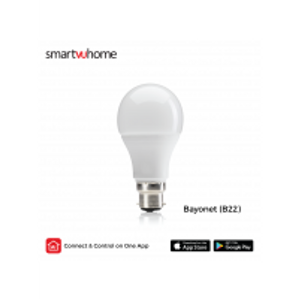 SmartVU Home - Smart Bulb - 9w Cool - Warm White (Wifi -B22)