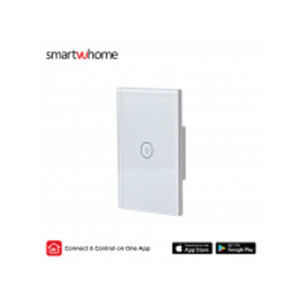 SmartVU Home - Smart Touch Light Switch - Single