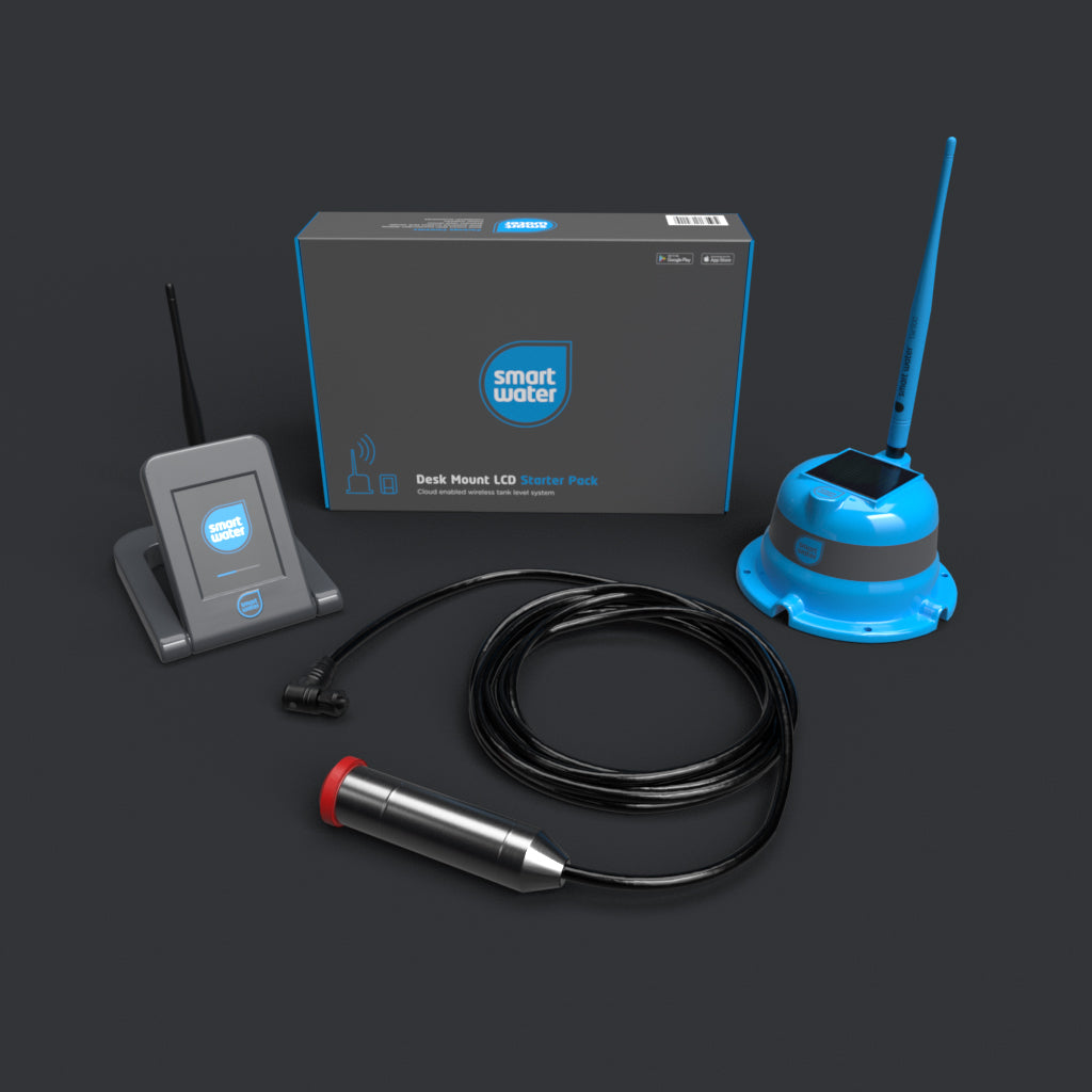 Smart Water SW900-STARTER-D - Starter Pack with Desk Mount WiFi LCD Water System - Tech Supply Shed