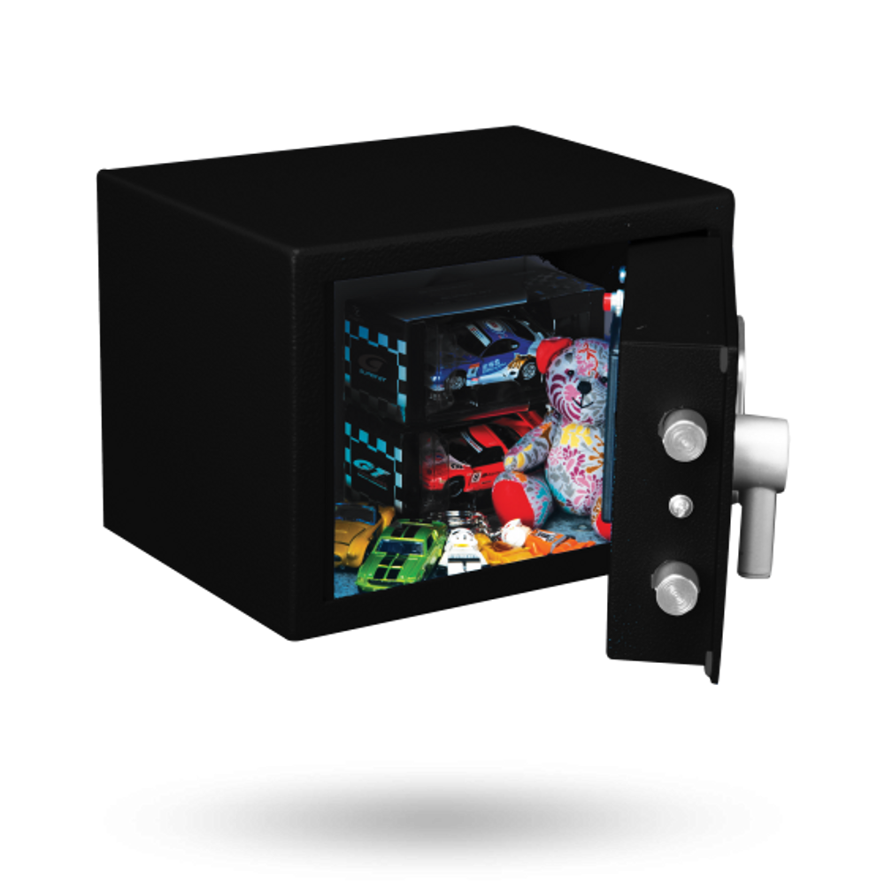 Mini Tech Combinator Safe Yale Mini Safe - Black - SYSV/170/DB1/BK1 | TECH SUPPLY SHED