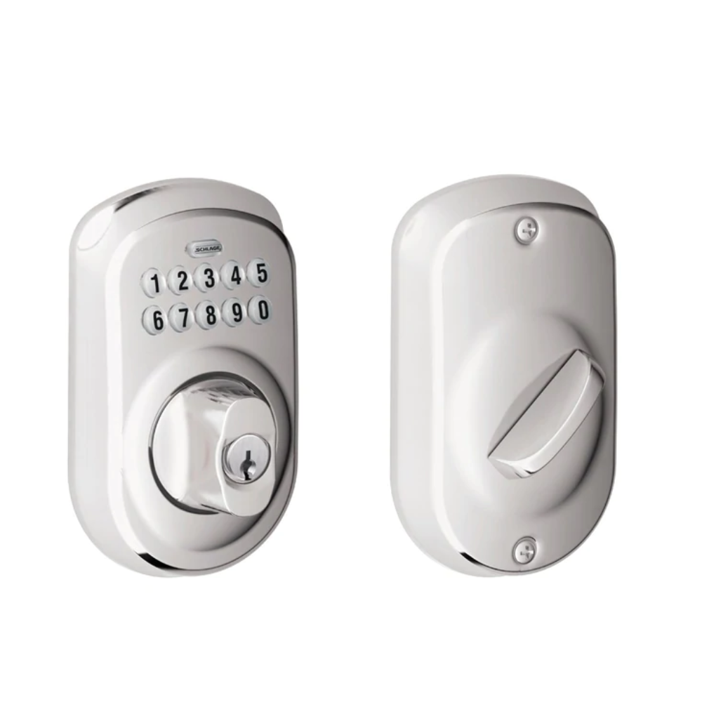 Schlage BE365 Plymouth SCP Keypad Deadbolt