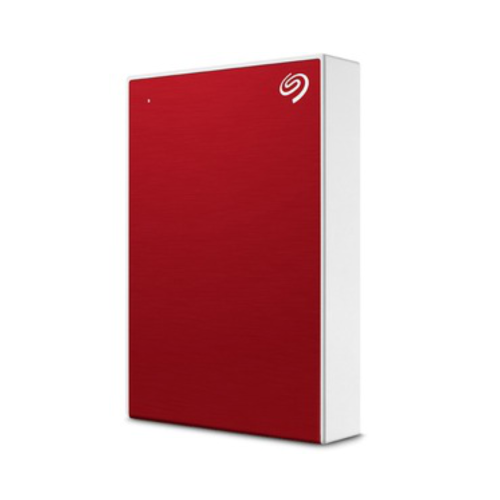 Seagate One Touch STKC4000403  - 4TB Portable Hard Drive - 2.5" External - Red - USB3.0 - Tech Supply Shed