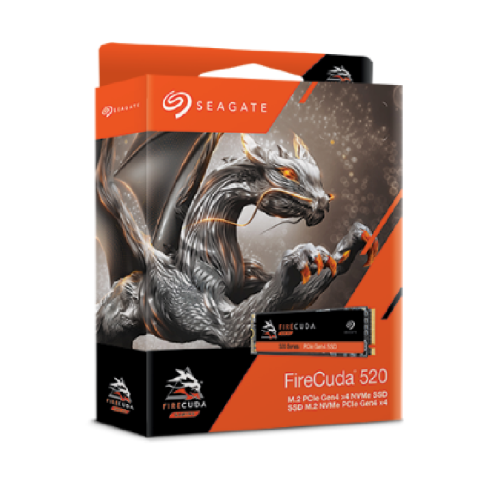 Seagate FireCuda 520 ZP1000GM3A002 1TB Solid State Drive - M.2 Internal - PCI Express NVMe